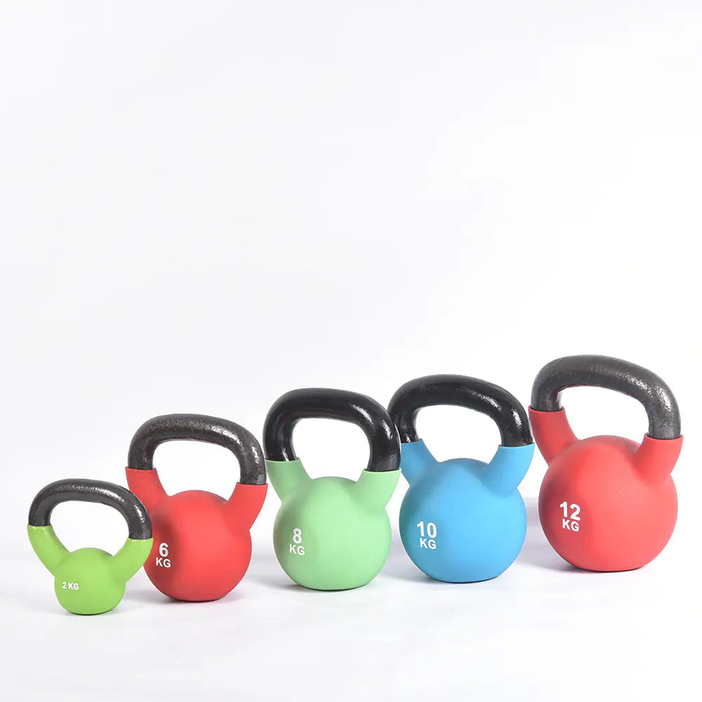 Home Use Coated Cast Iron Kettlebell Weights